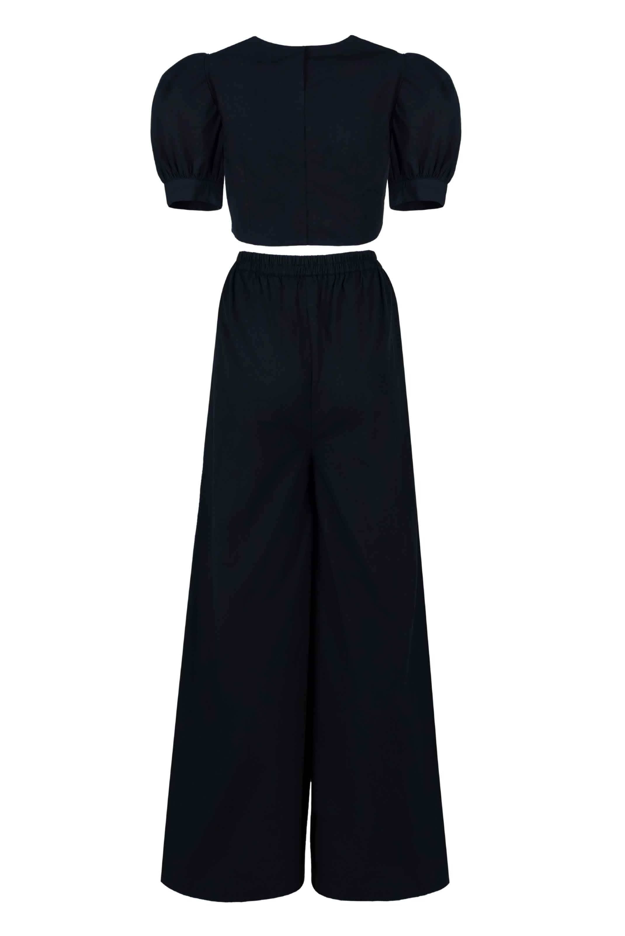 Continuum Tailored Wide-Leg Trousers - Anasua 