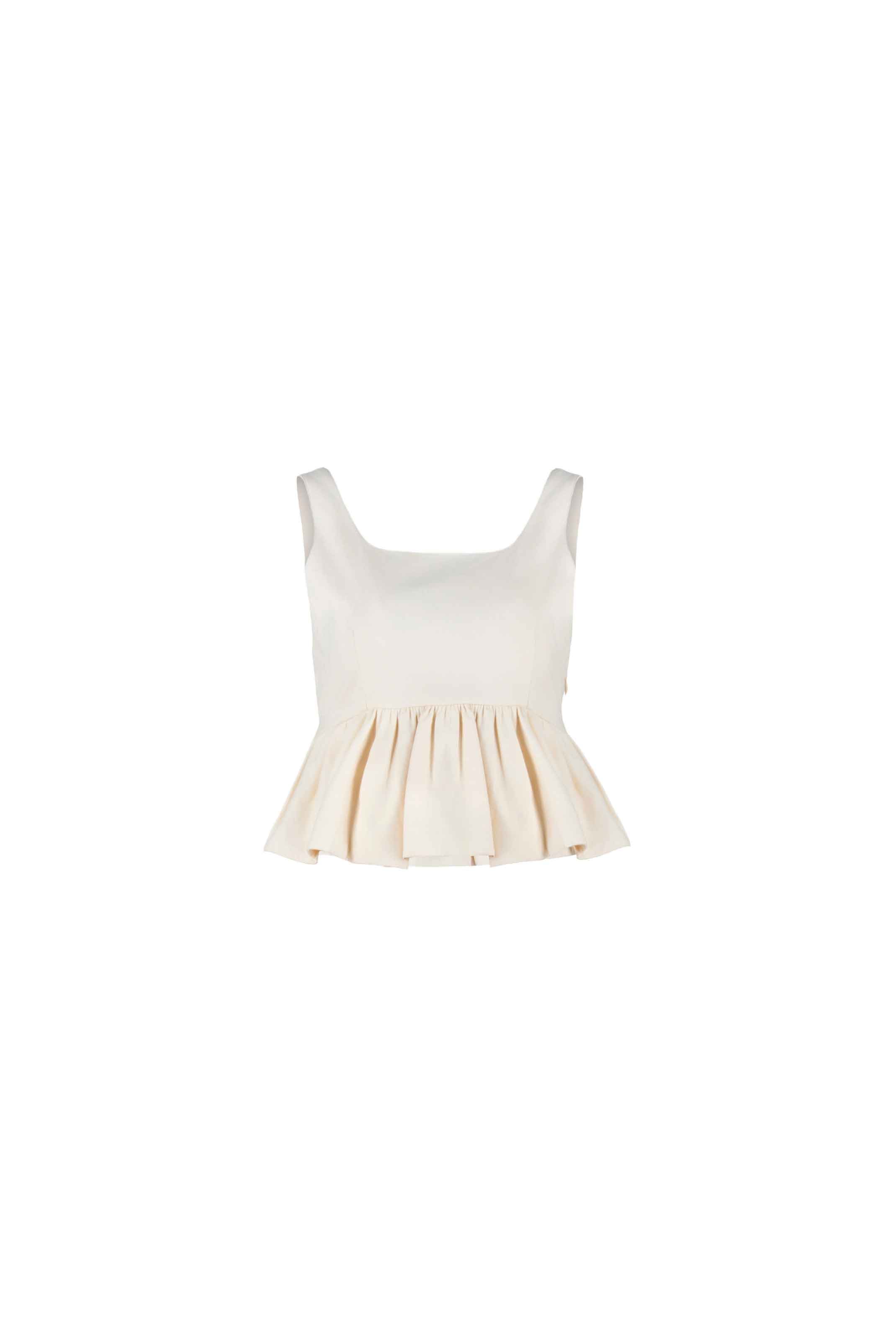 Continuum Peplum Top - Anasua 