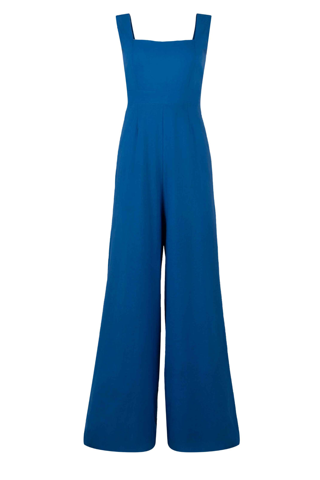 Continuum Open-Back Column Jumpsuit - Anasua 
